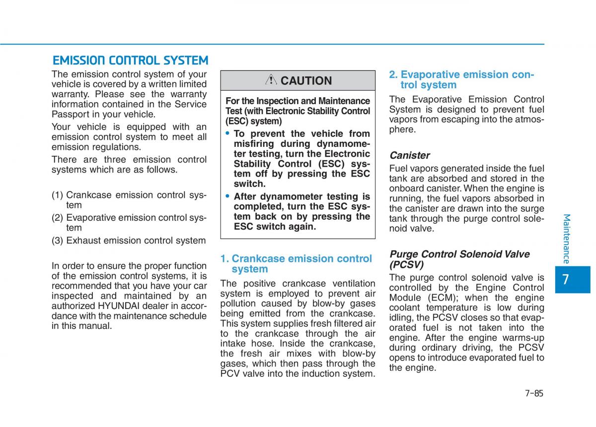 Hyundai Kona owners manual / page 497