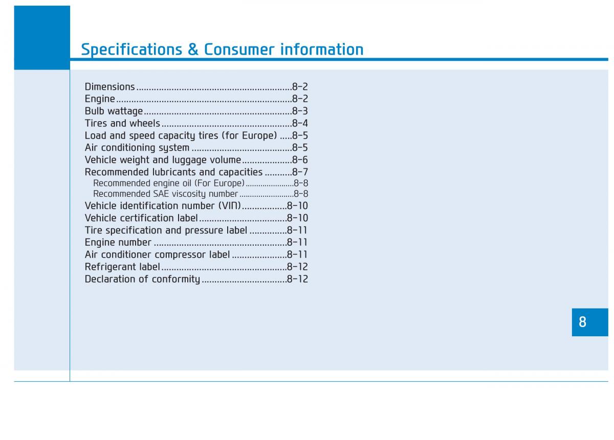 Hyundai Kona owners manual / page 500