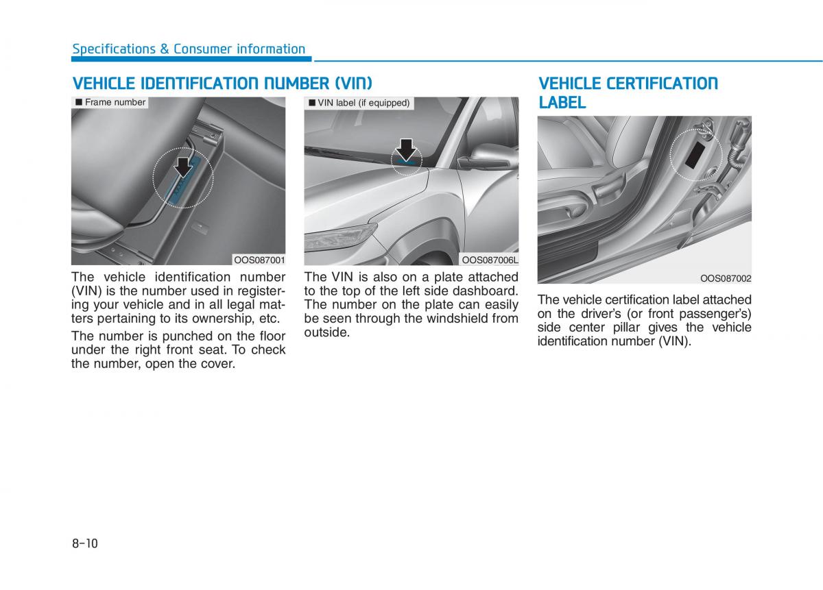 Hyundai Kona owners manual / page 509