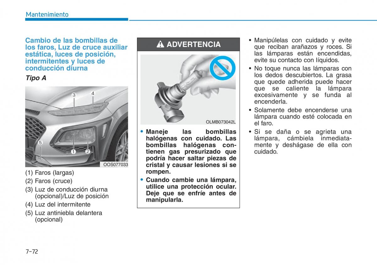 Hyundai Kona manual del propietario / page 546