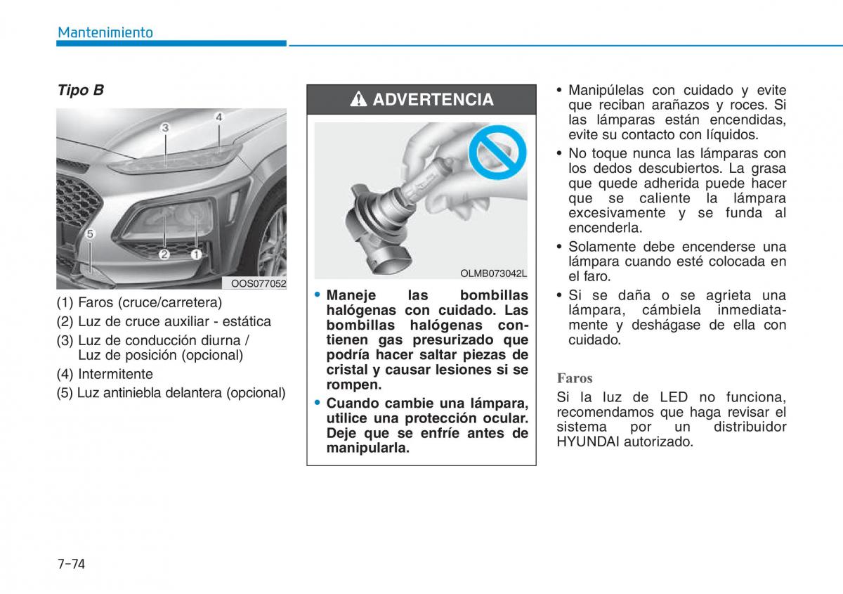 Hyundai Kona manual del propietario / page 548