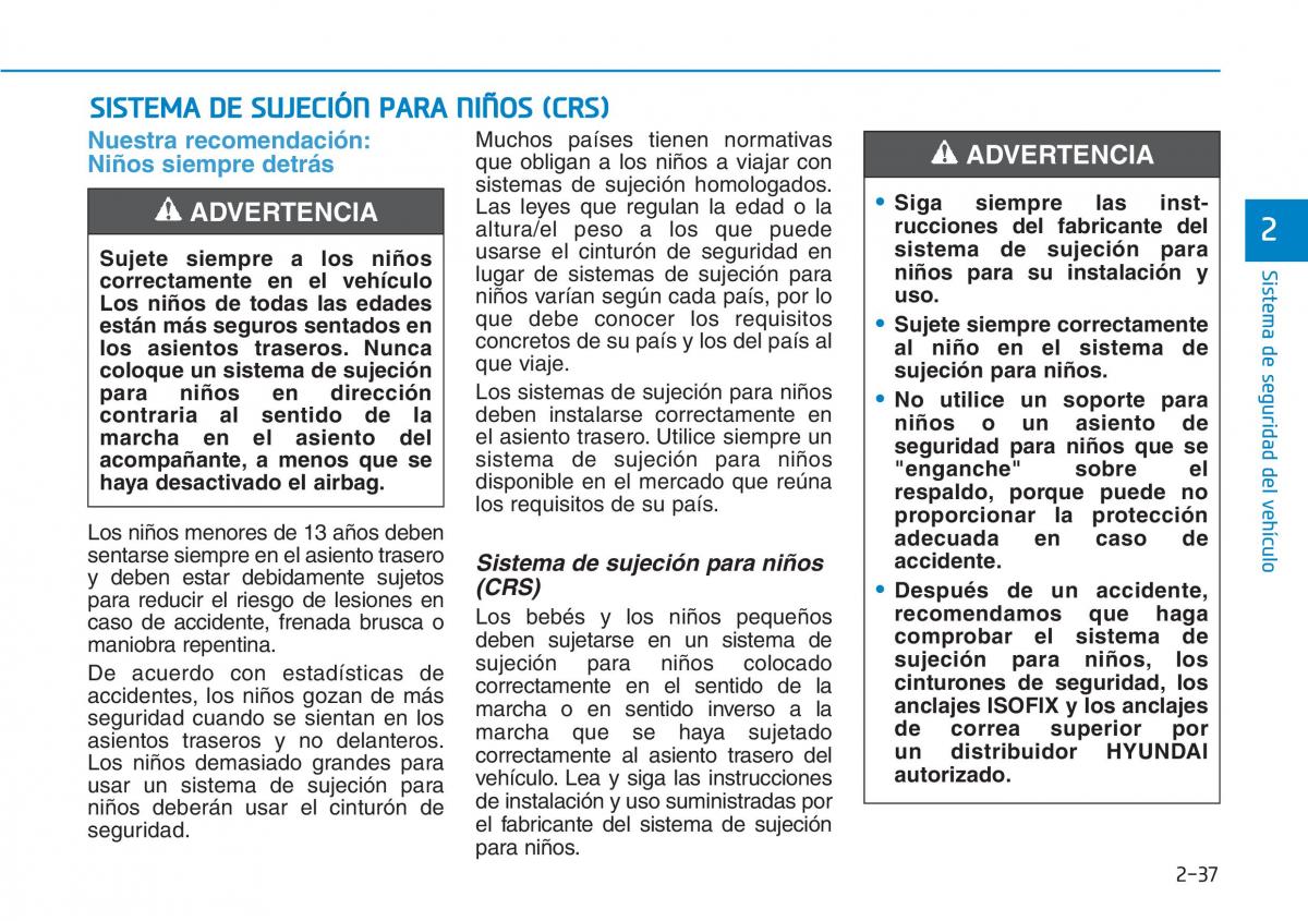 Hyundai Kona manual del propietario / page 55