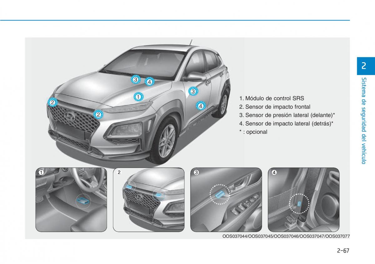 Hyundai Kona manual del propietario / page 85