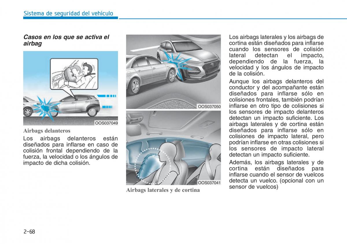 Hyundai Kona manual del propietario / page 86