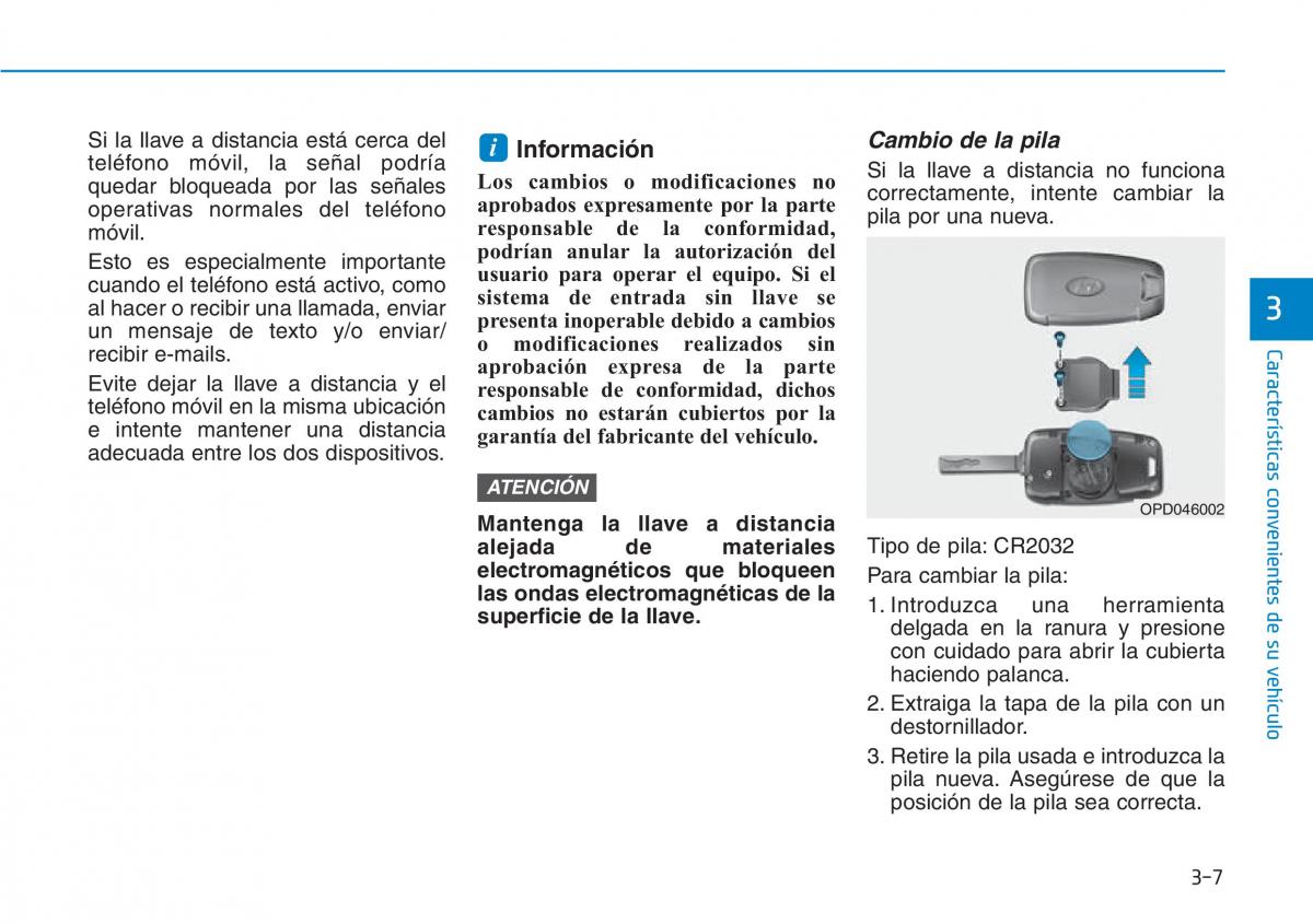 Hyundai Kona manual del propietario / page 98