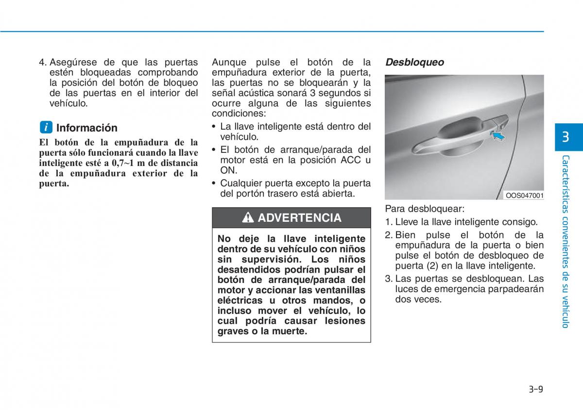 Hyundai Kona manual del propietario / page 100