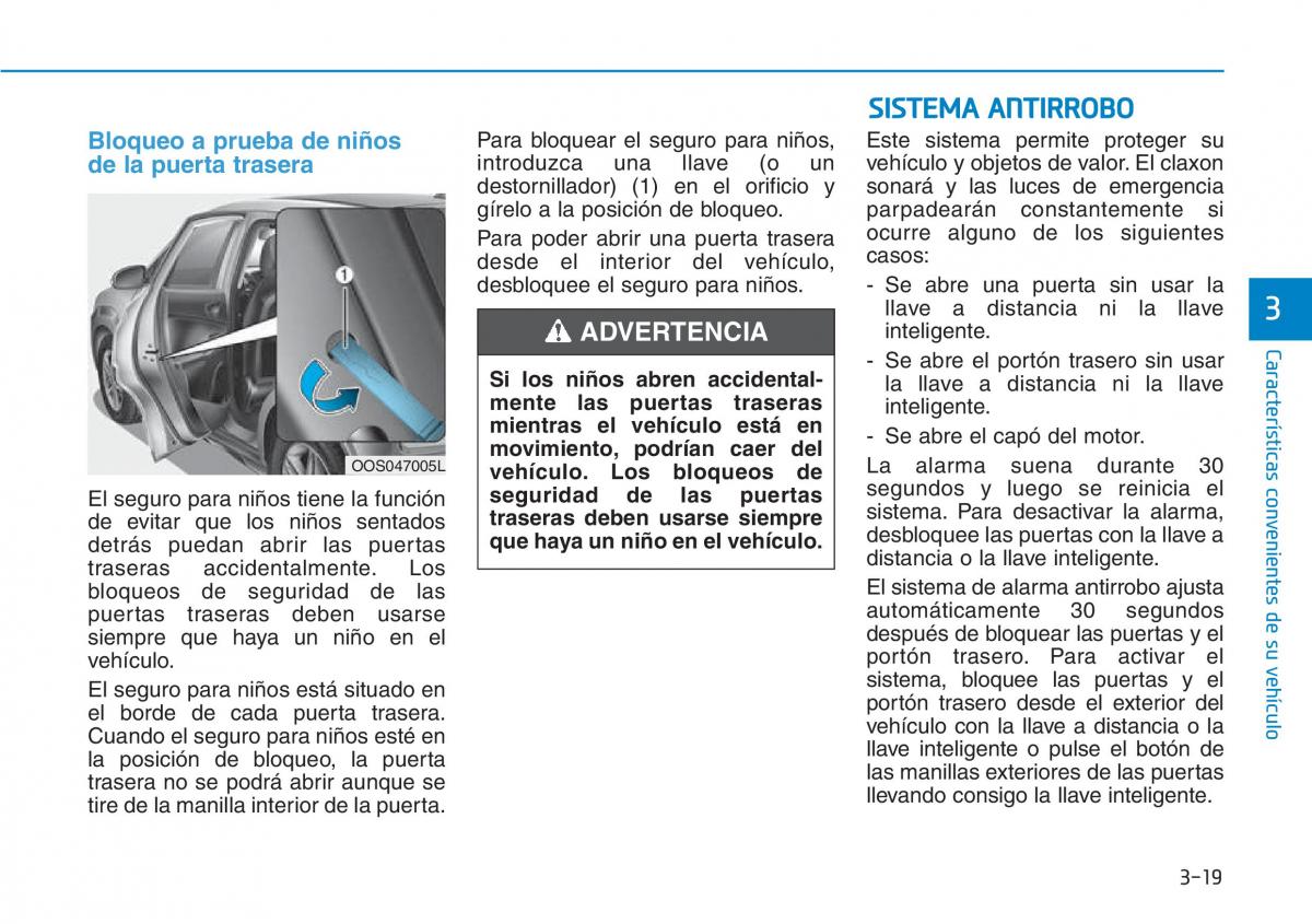 Hyundai Kona manual del propietario / page 110