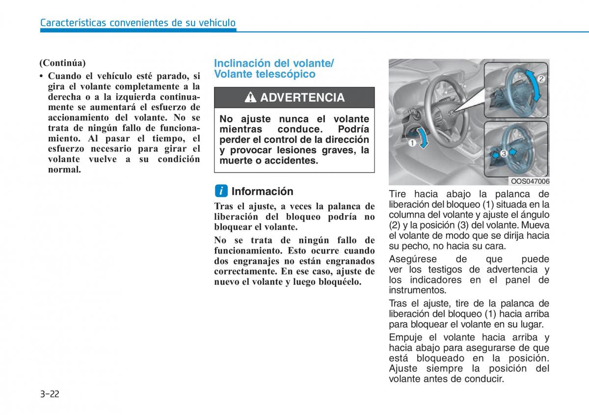 Hyundai Kona manual del propietario / page 113