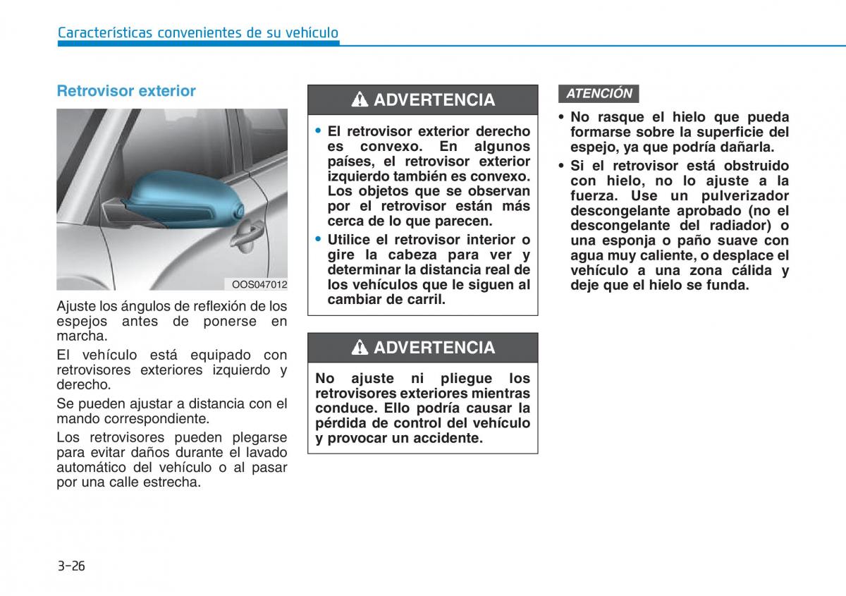 Hyundai Kona manual del propietario / page 117