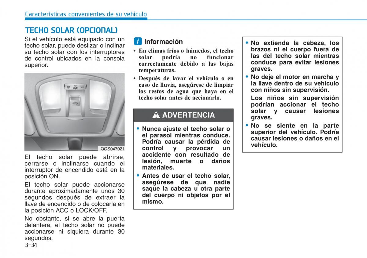 Hyundai Kona manual del propietario / page 125