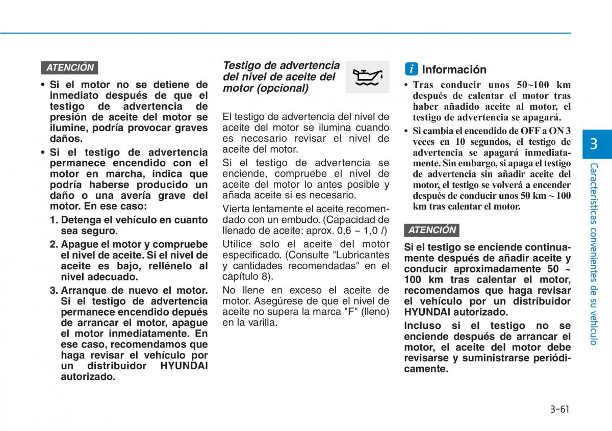 Hyundai Kona manual del propietario / page 152