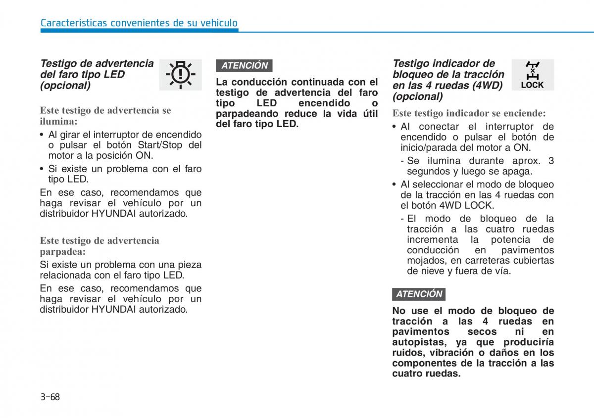 Hyundai Kona manual del propietario / page 159