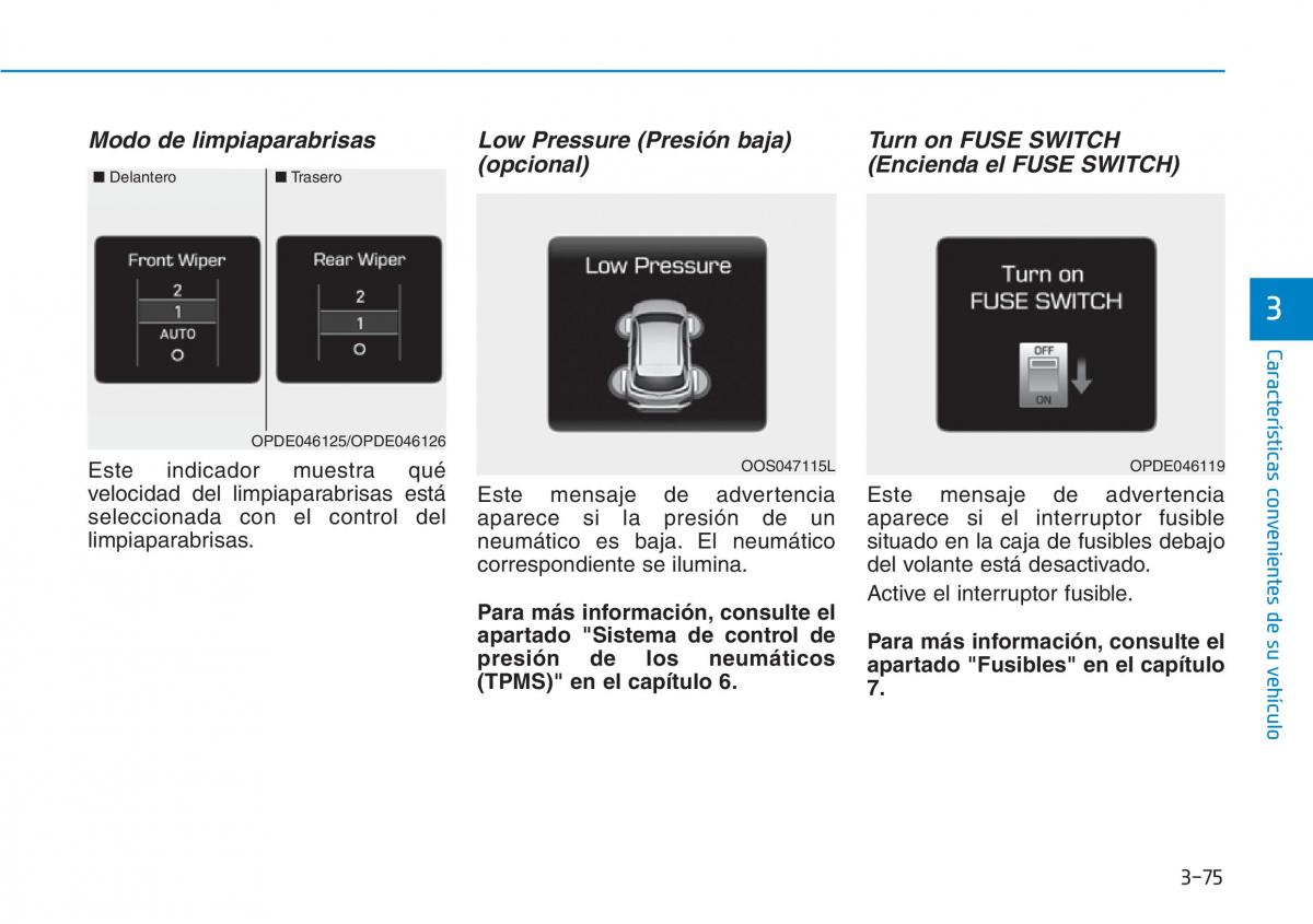 Hyundai Kona manual del propietario / page 166