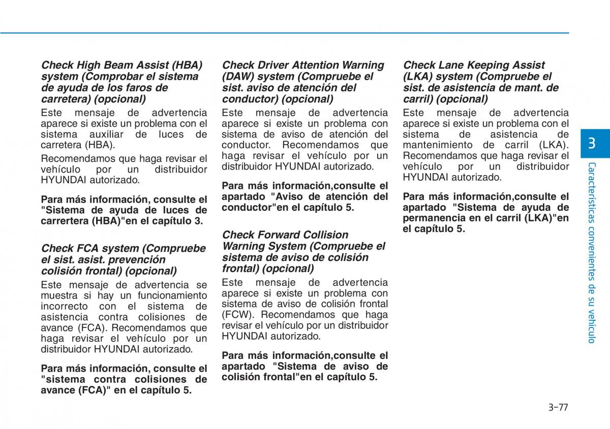 Hyundai Kona manual del propietario / page 168