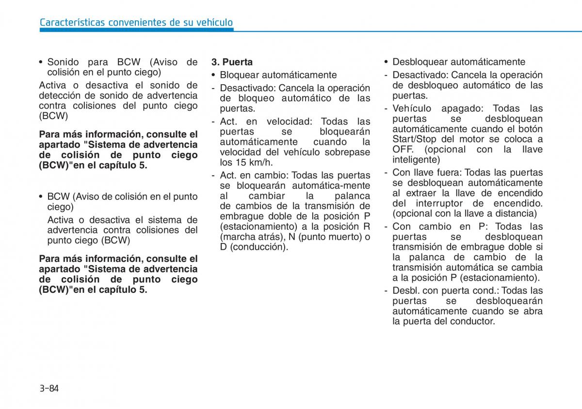 Hyundai Kona manual del propietario / page 175