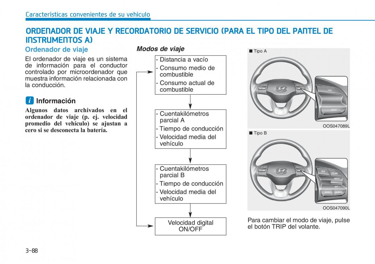 Hyundai Kona manual del propietario / page 179