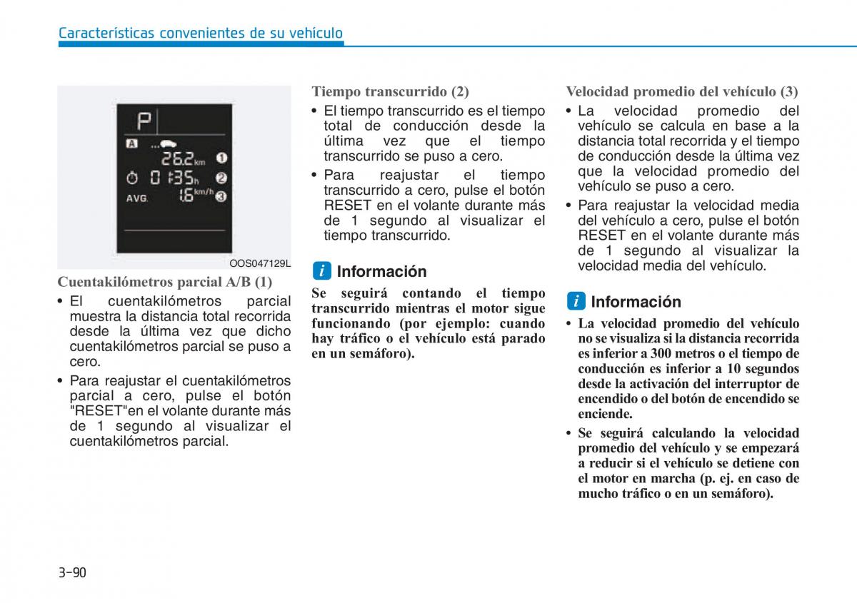 Hyundai Kona manual del propietario / page 181