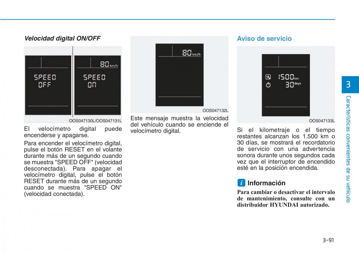 Hyundai Kona manual del propietario / page 182