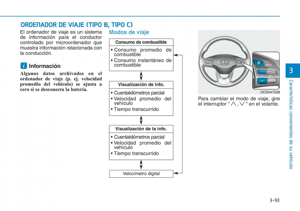 Hyundai Kona manual del propietario / page 184