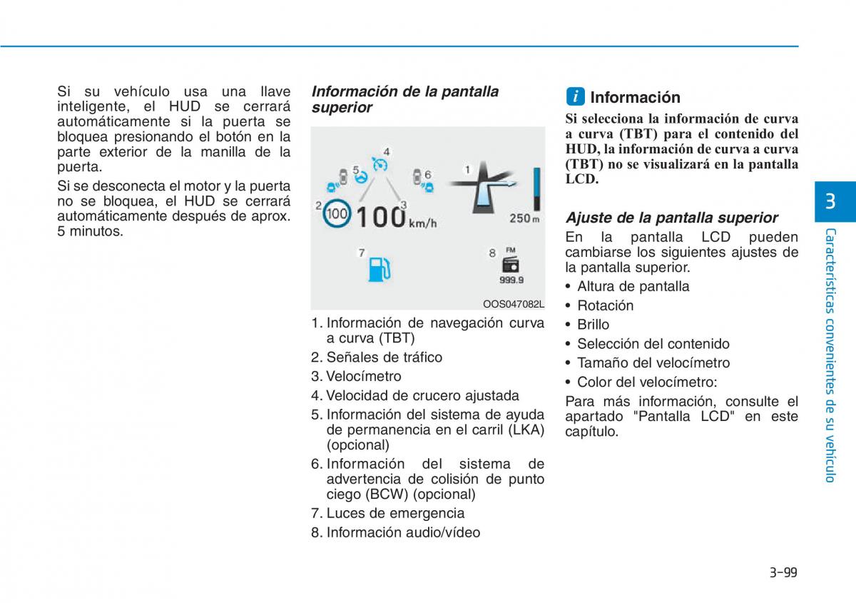 Hyundai Kona manual del propietario / page 190