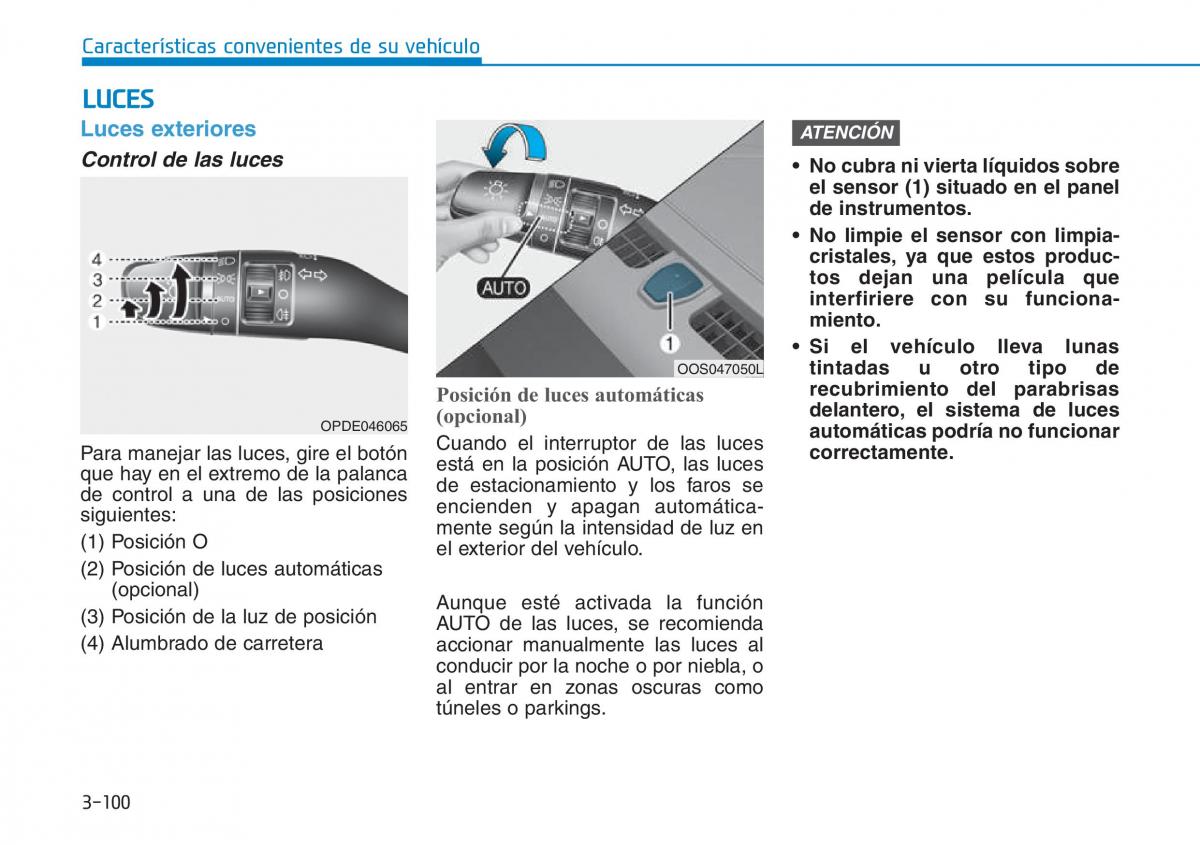 Hyundai Kona manual del propietario / page 191