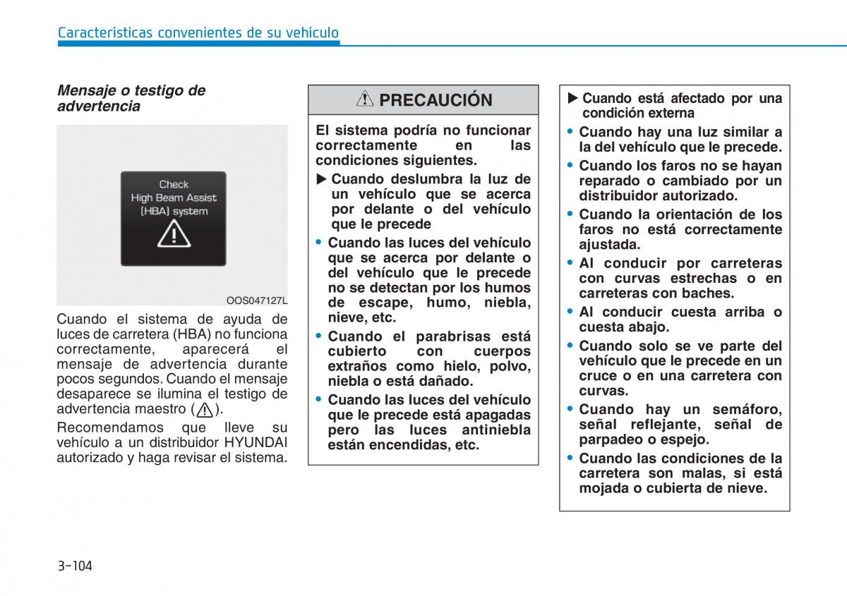 Hyundai Kona manual del propietario / page 195