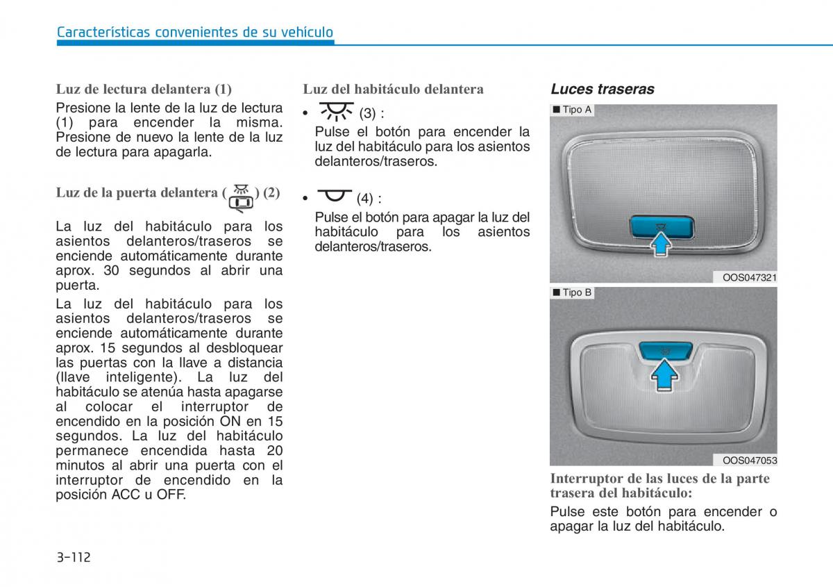 Hyundai Kona manual del propietario / page 203