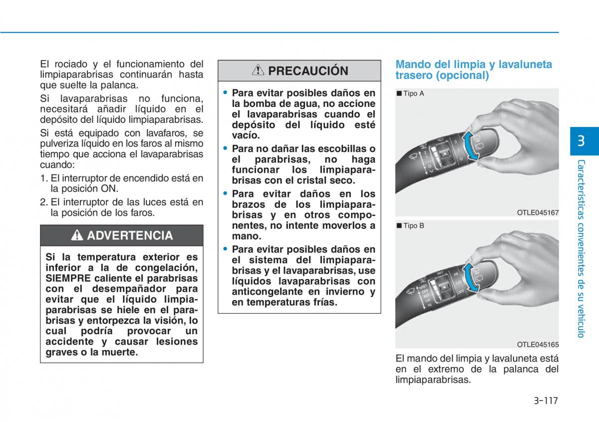 Hyundai Kona manual del propietario / page 208