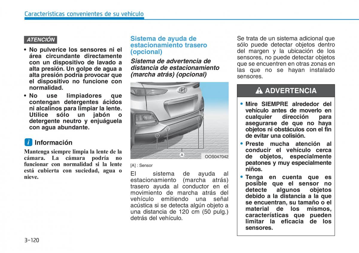 Hyundai Kona manual del propietario / page 211