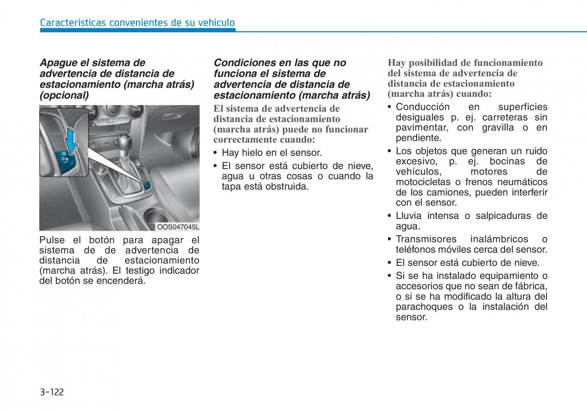 Hyundai Kona manual del propietario / page 213