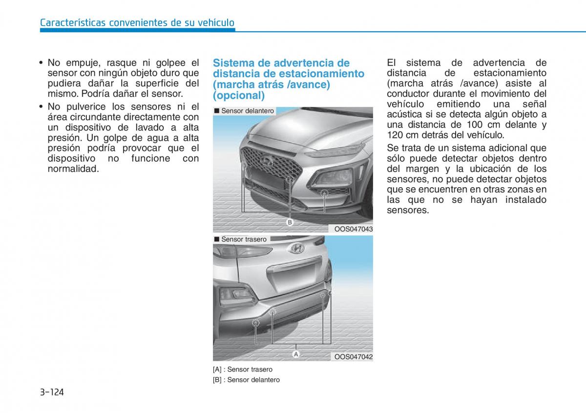 Hyundai Kona manual del propietario / page 215