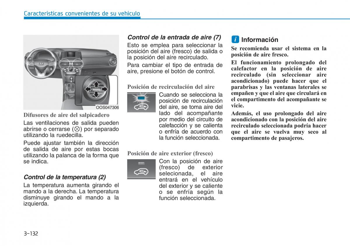 Hyundai Kona manual del propietario / page 223