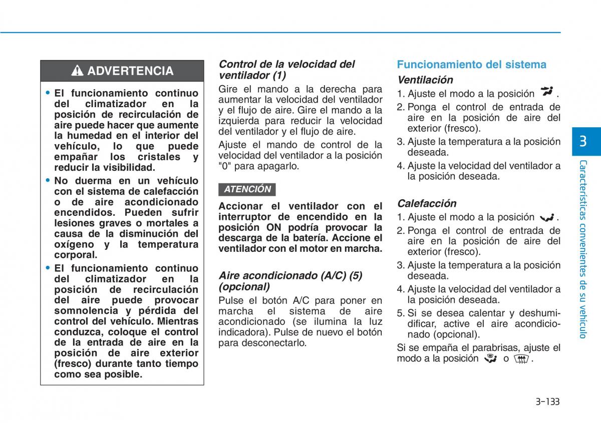 Hyundai Kona manual del propietario / page 224