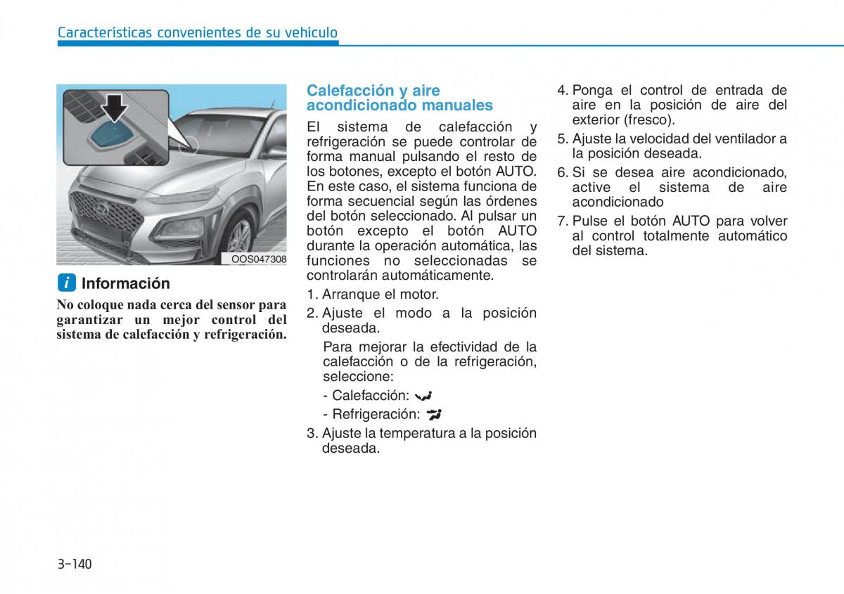 Hyundai Kona manual del propietario / page 231