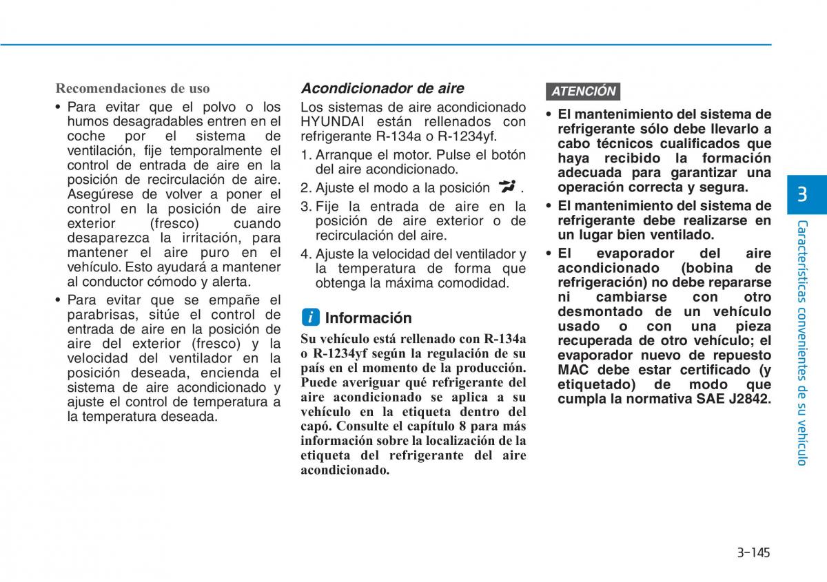 Hyundai Kona manual del propietario / page 236