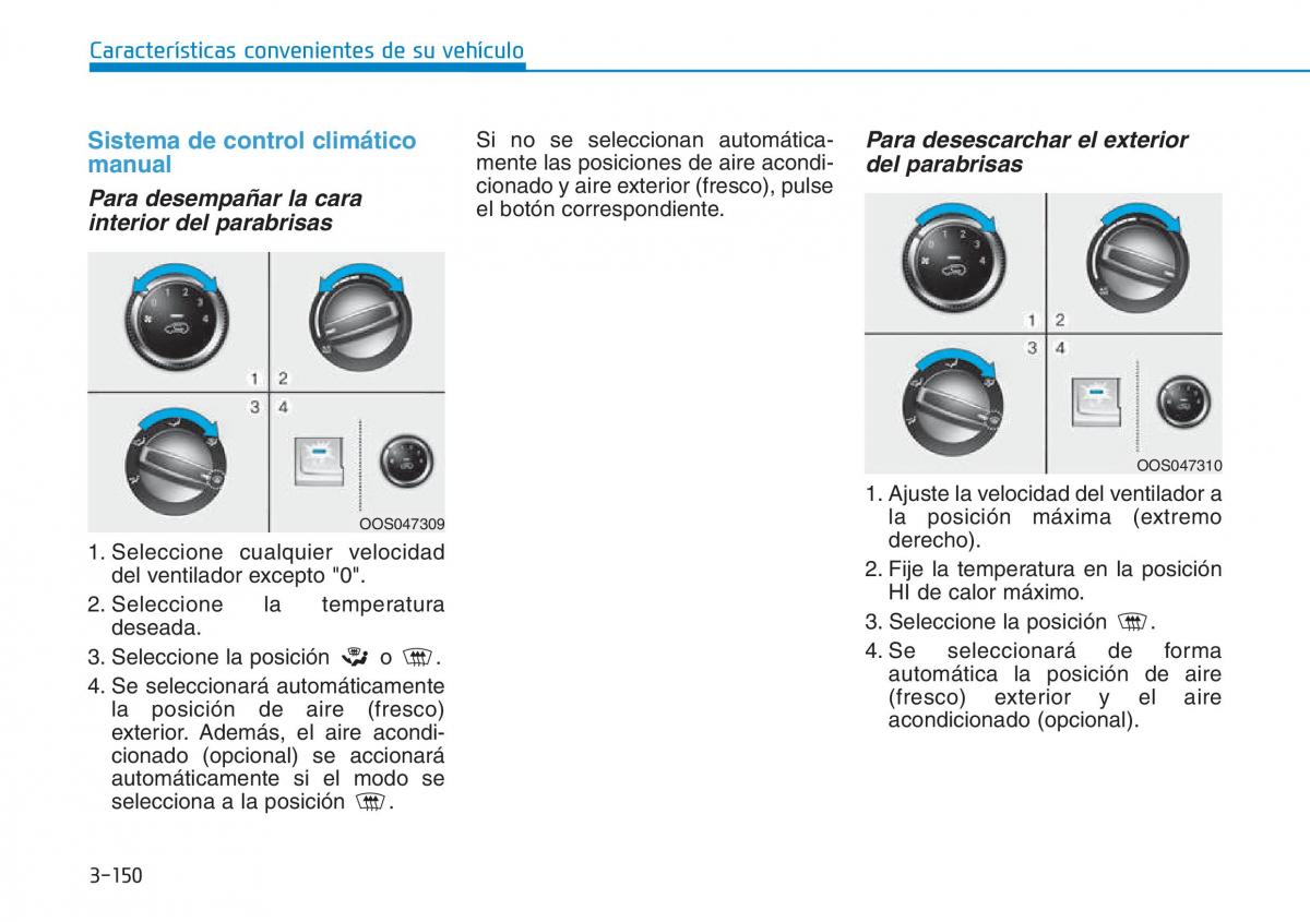 Hyundai Kona manual del propietario / page 241