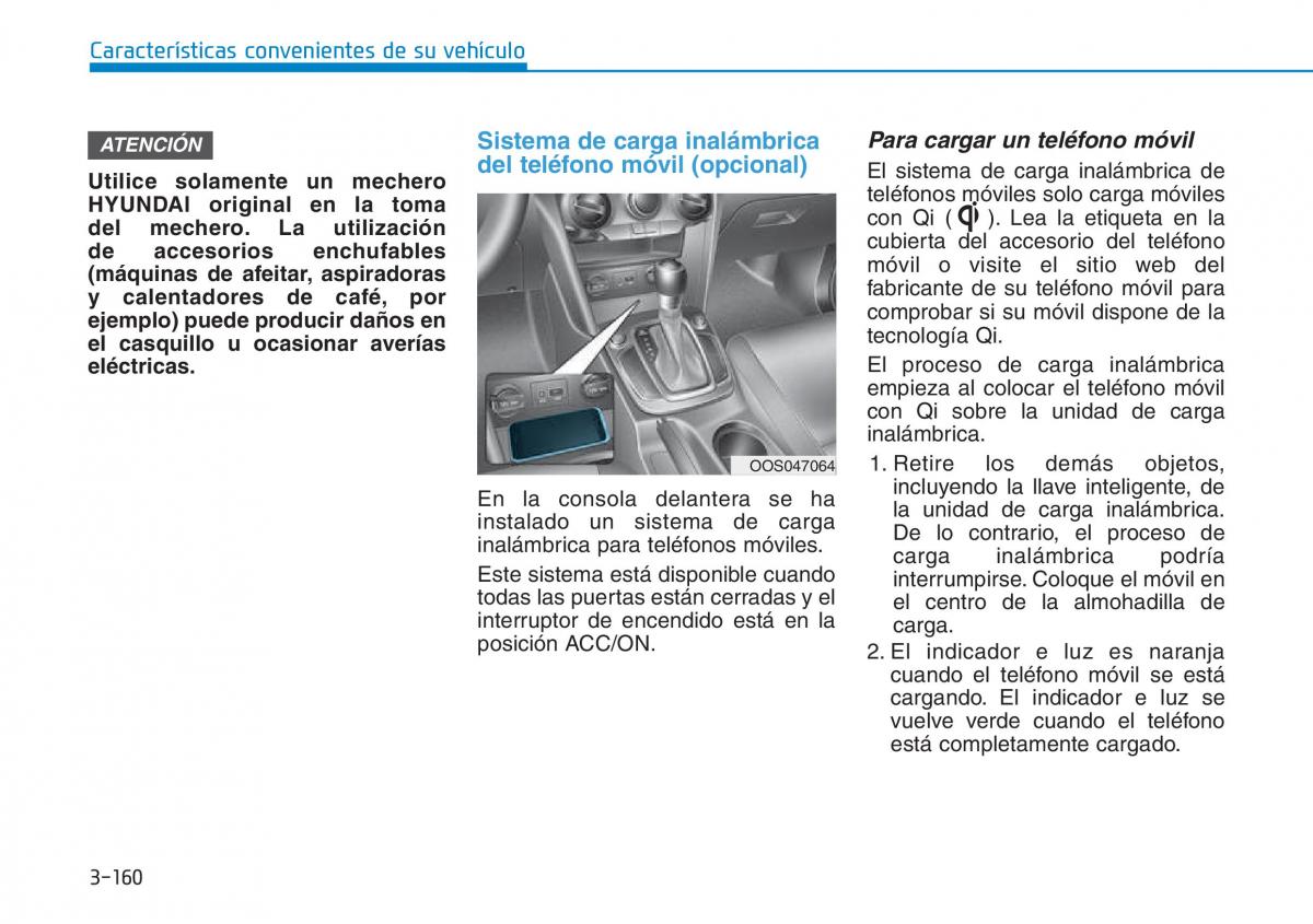 Hyundai Kona manual del propietario / page 251