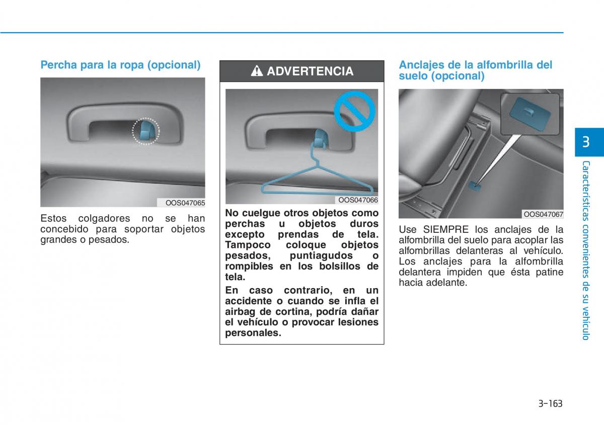 Hyundai Kona manual del propietario / page 254