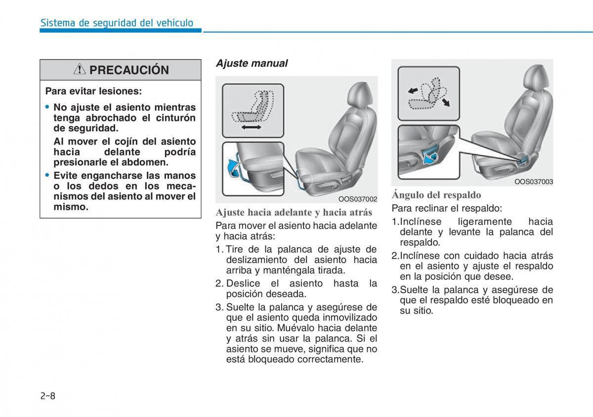 Hyundai Kona manual del propietario / page 26