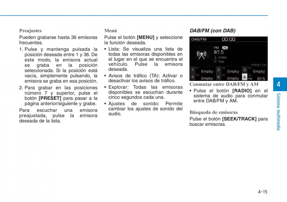 Hyundai Kona manual del propietario / page 273