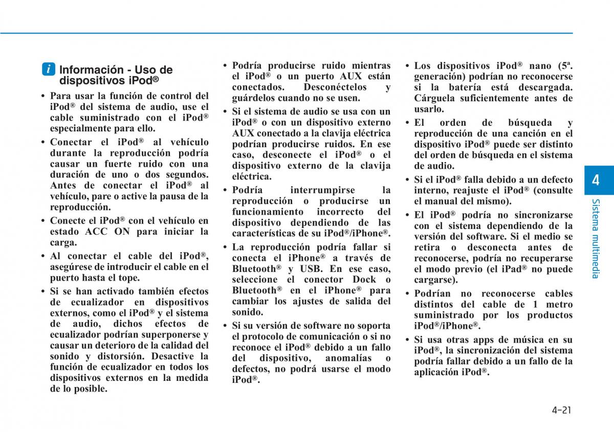 Hyundai Kona manual del propietario / page 279