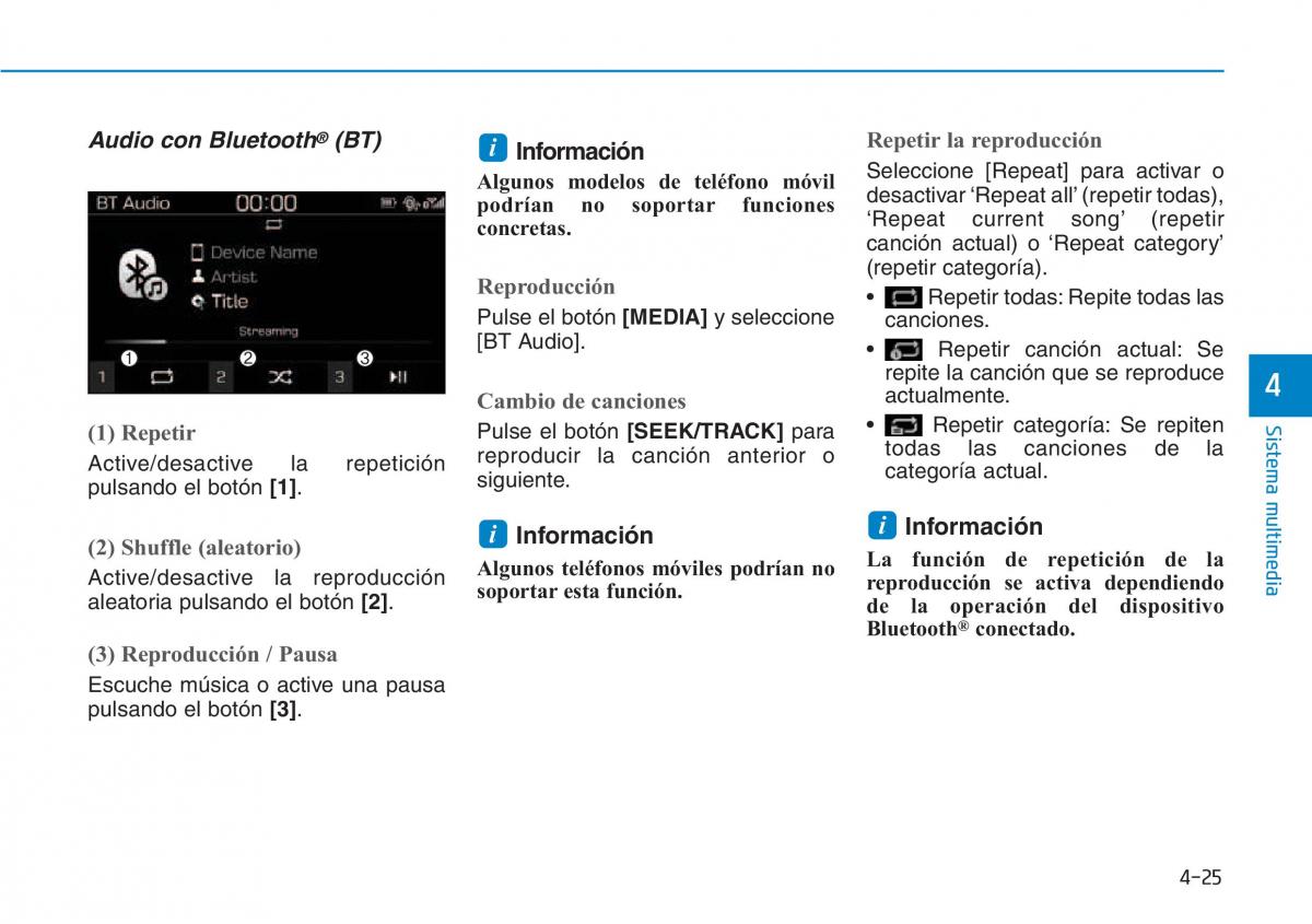 Hyundai Kona manual del propietario / page 283