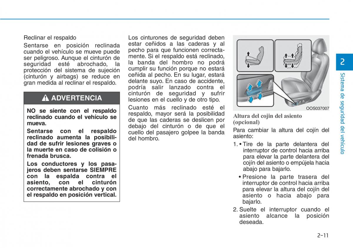 Hyundai Kona manual del propietario / page 29