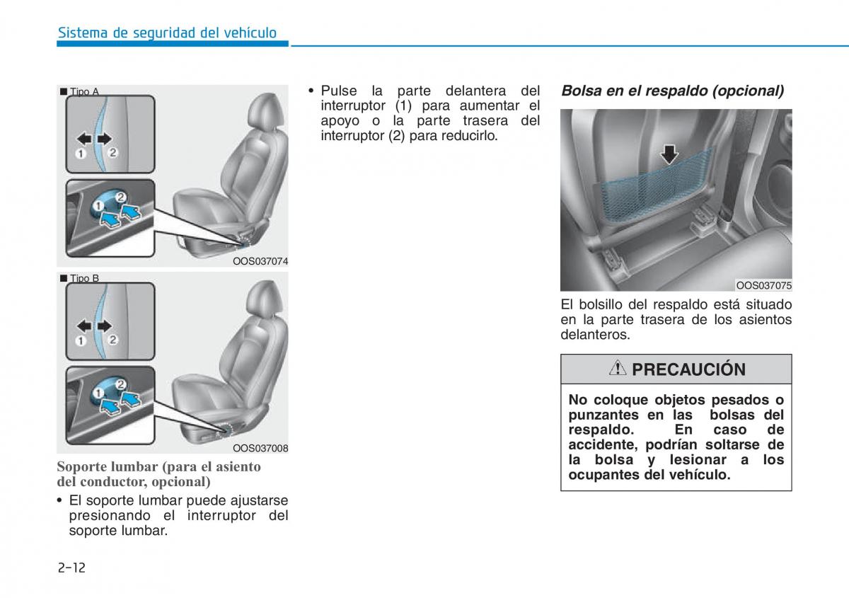 Hyundai Kona manual del propietario / page 30