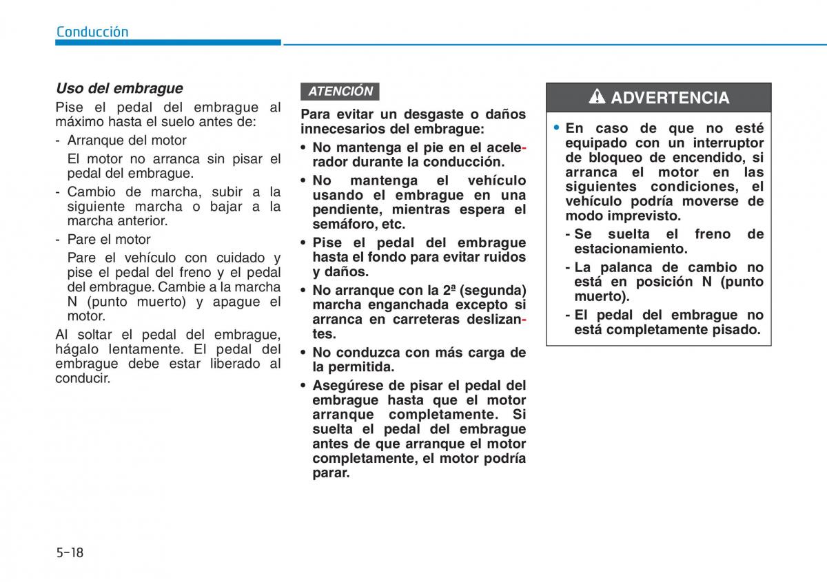 Hyundai Kona manual del propietario / page 314