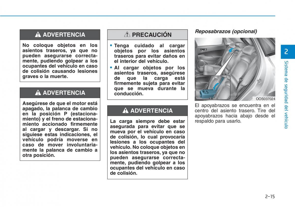 Hyundai Kona manual del propietario / page 33