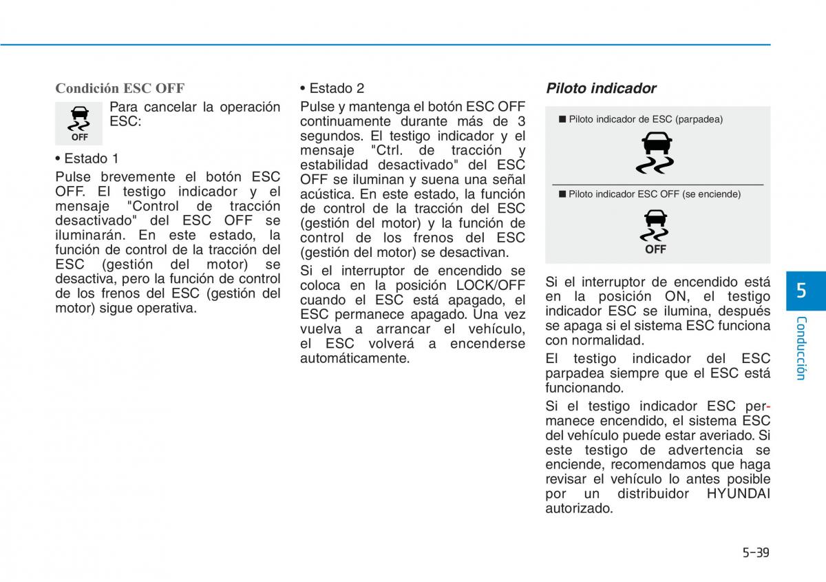 Hyundai Kona manual del propietario / page 335