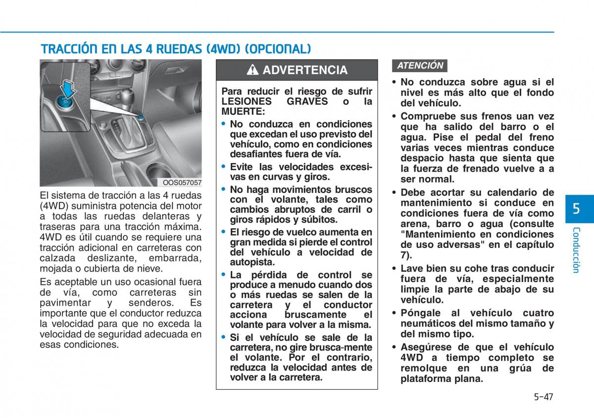 Hyundai Kona manual del propietario / page 343