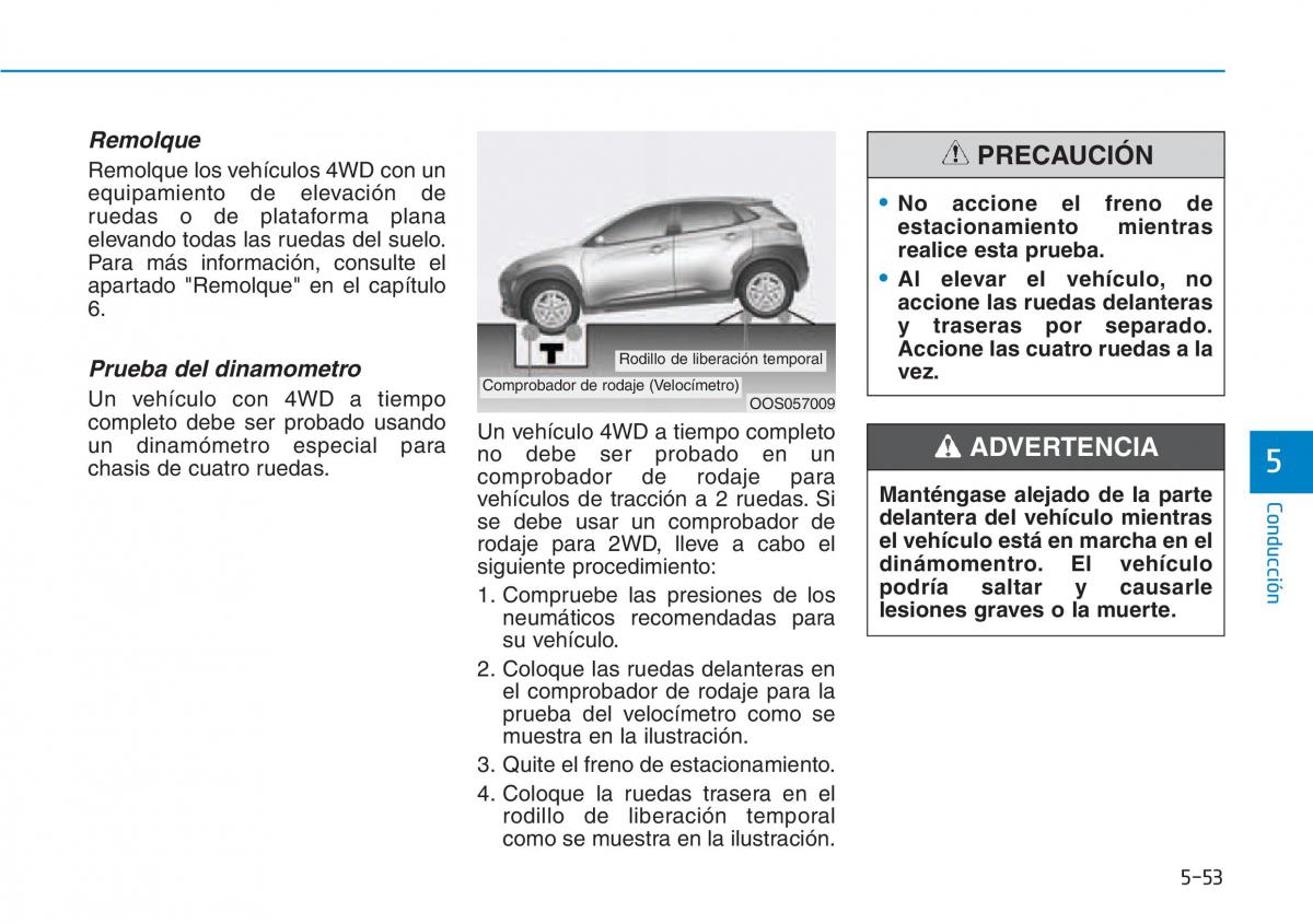 Hyundai Kona manual del propietario / page 349