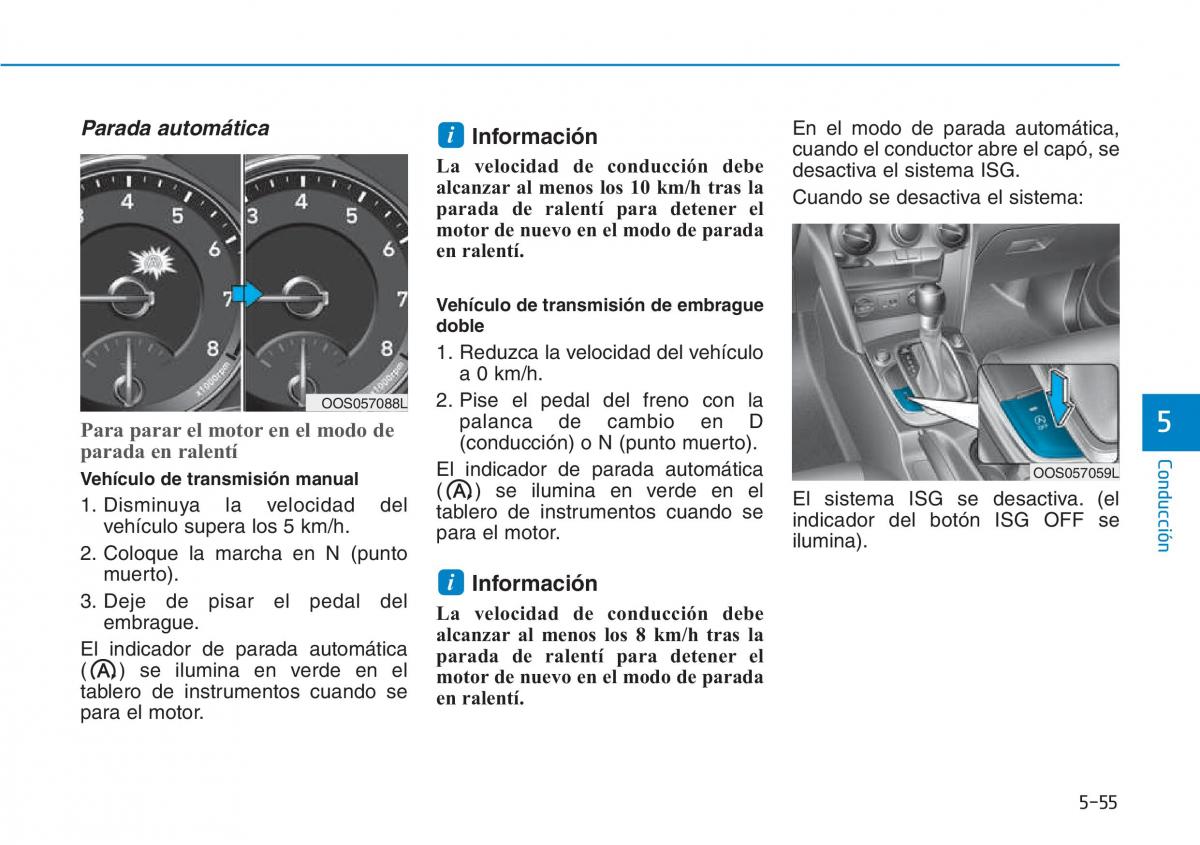 Hyundai Kona manual del propietario / page 351